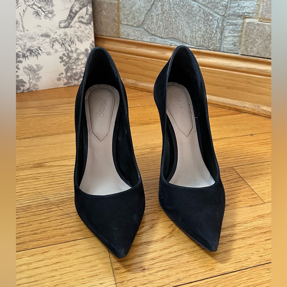 ALDO black 10cm heel